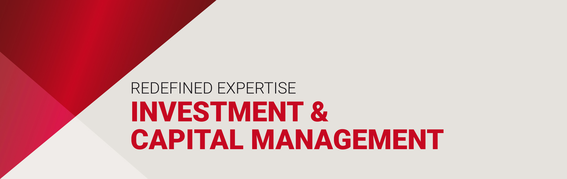 Reamerica Risk Advisors | Expertise INVESTMENT & CAPITAL MANAGEMENT